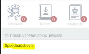Speedbådsbevis