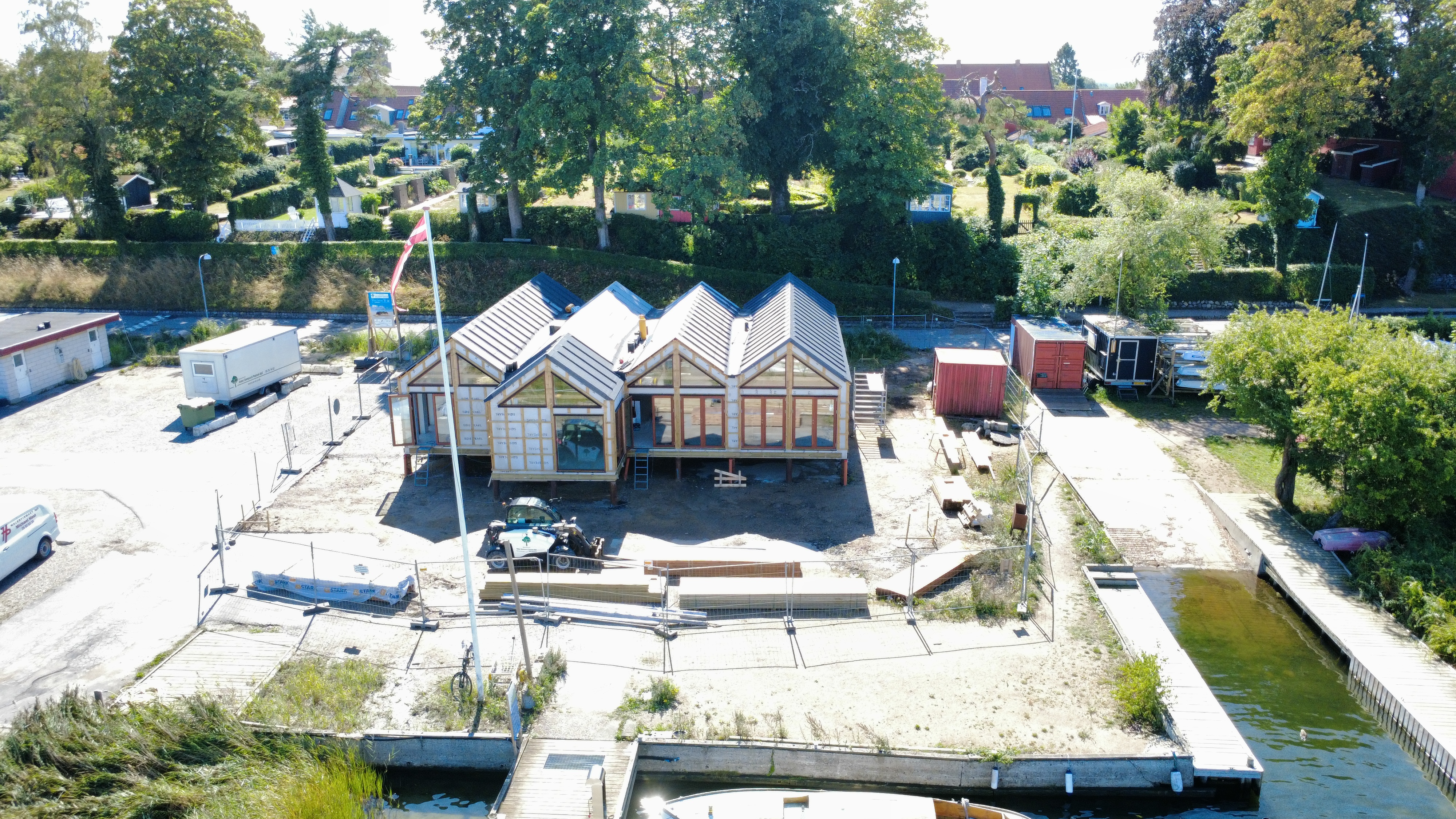 Klubhus i fremgang